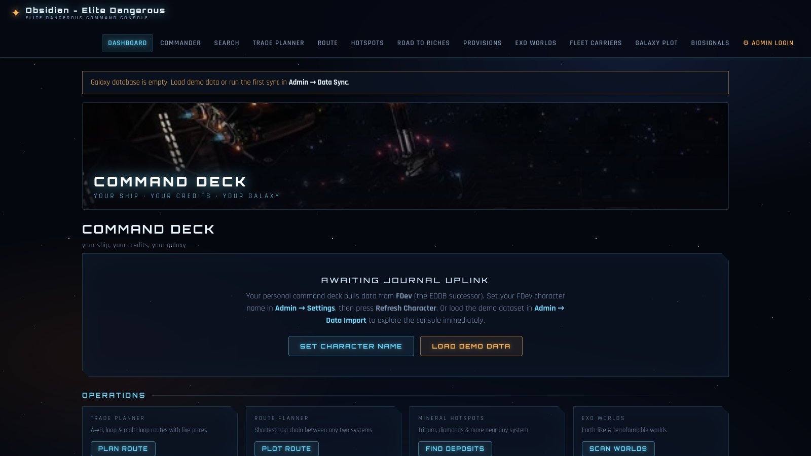 Obsidian — Elite Dangerous