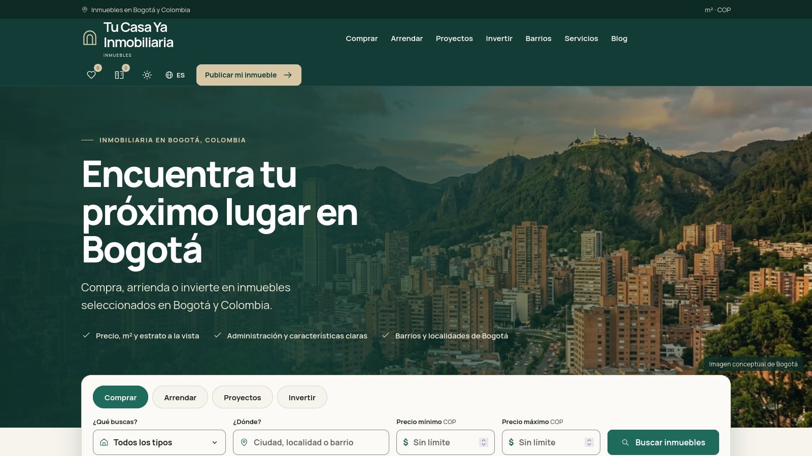 Tu Casa Ya Inmobiliaria